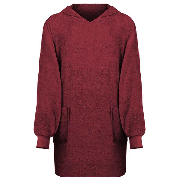 vidaXL Sweatshirt manta KINN Vermelho L Algod&atilde;o