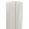 vidaXL Cerca de jardim dupla face branco 1,8x3 m PVC