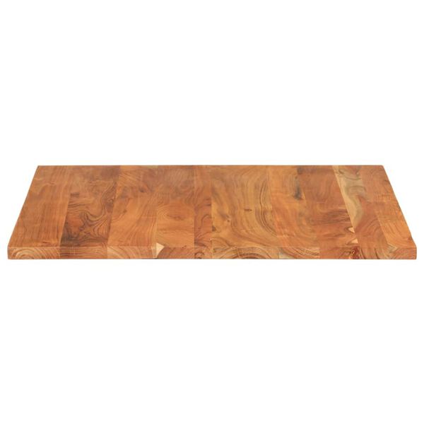 vidaXL Tampo de mesa quadrado 70x70x3,8 cm madeira de ac&aacute;cia maci&ccedil;a