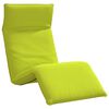 vidaXL Espregui&ccedil;adeira dobr&aacute;vel 175x54x8,5 cm verde brilhante