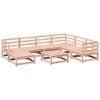 vidaXL 8 pcs conj. sof&aacute;s jardim madeira abeto-de-douglas