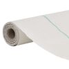 vidaXL Tela para ervas daninhas 2x150 m PP branco