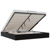 vidaXL Estrutura de Cama Ottoman Preto King size Veludo