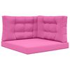 vidaXL Almofada para Sof&aacute; Externo Poli&eacute;ster Rosa 80 x 80 cm