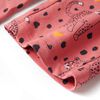 Pijama de manga comprida para criança rosa-velho 104