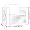 vidaXL 8 pcs conjunto lounge jardim c/ almofad&otilde;es madeira teca maci&ccedil;a