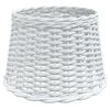 vidaXL Abajur de teto &Oslash;40x26 cm vime branco