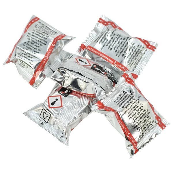 vidaXL Pastilhas para limpeza de sanitas/mict&oacute;rios 100 pcs