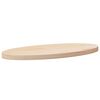 vidaXL Tampo de mesa oval 60x30x2,5 cm madeira de pinho maci&ccedil;a