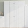 vidaXL Arm&aacute;rio alto 80x42,5x185 cm deriv. de madeira branco