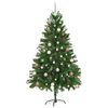 vidaXL &Aacute;rvore de Natal com 300 LEDs com suporte Verde 180 cm PE