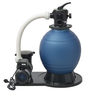 vidaXL Bomba de filtro de areia 1000 W 16800 L/h XL
