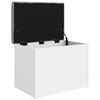 vidaXL Banco de arruma&ccedil;&atilde;o branco 62x42x45 cm madeira projetada