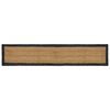 vidaXL Tapete de &Aacute;rea Cinzento-Escuro 80 x 400 cm Juta