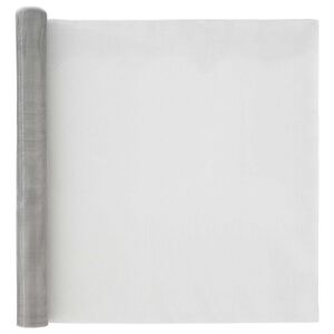 vidaXL Tela de Malha 80 x 1000 cm 18 mesh A&ccedil;o Inoxid&aacute;vel 304 Prateado