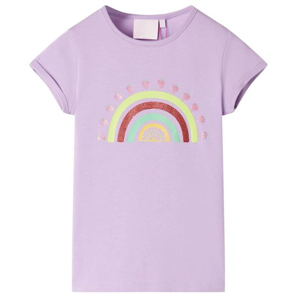 T-shirt infantil lil&aacute;s 116