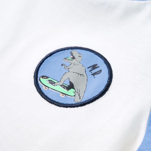 T-shirt infantil cor cru 92