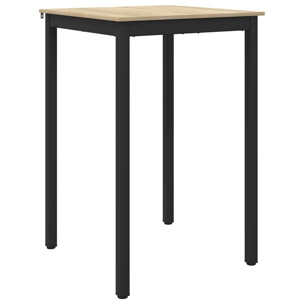 vidaXL Mesa de Bar em P&eacute; Madeira processada