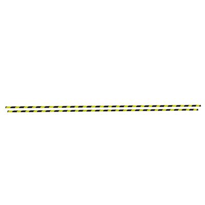 vidaXL Protetores de canto 2 pcs 4x3x100 cm PU amarelo e preto