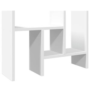 vidaXL Organizador secret&aacute;ria 34,5x15,5x35,5 cm deriv. madeira branco