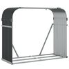 vidaXL Suporte para lenha 120x45x100 cm Antracite A&ccedil;o galvanizado