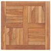 vidaXL Tampo de mesa 60x60x2,5 cm madeira de teca maci&ccedil;a