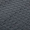 vidaXL Telas de varanda 5 pcs 255x19 cm vime PE antracite