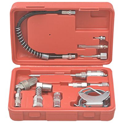 vidaXL 11 pcs kit de acessórios para lubrificação