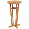 vidaXL Mesa de bar para jardim &Oslash;60x105 cm madeira de ac&aacute;cia maci&ccedil;a