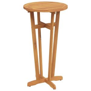 vidaXL Mesa de bar para jardim &Oslash;60x105 cm madeira de ac&aacute;cia maci&ccedil;a
