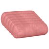 vidaXL Almofada com travesseiro HEERLEN 6 unid. Rosa Veludo
