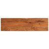 vidaXL Tampo de mesa retangular 120x20x2,5 cm madeira de ac&aacute;cia maci&ccedil;a
