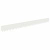 vidaXL Acabamento para Gramado 10 pcs 103 x 10 cm A&ccedil;o Branco