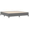 vidaXL Cama Box Cinzento-claro 200 x 200 cm Veludo
