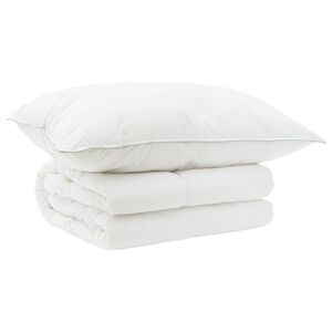 vidaXL Conjunto de Edred&atilde;o e Almofadas 2 unid. 135x200 cm Ver&atilde;o L&atilde;