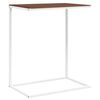 vidaXL Mesa de apoio 55x35x66 cm derivados de madeira branco