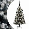 vidaXL &Aacute;rvore de Natal artificial com ramos articulados e bolas 120 cm