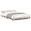 vidaXL Estrutura da Cama Castanho 135 x 190 cm