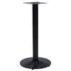 vidaXL Perna para mesa de bistr&ocirc; &Oslash;43x72 cm ferro fundido preto