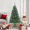 vidaXL &Aacute;rvore de Natal Artificial Verde 150 cm PVC, A&ccedil;o e Pl&aacute;stico
