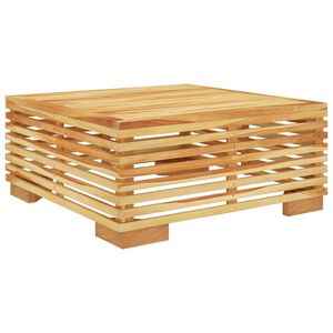 vidaXL Mesa de centro de jardim 69,5x69,5x31 cm madeira de teca maci&ccedil;a