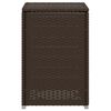 vidaXL Cobertura para botija de g&aacute;s 40x40x60 cm vime PE castanho