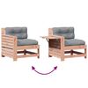 vidaXL 8 pcs conj. lounge jardim c/ almofad&otilde;es madeira douglas maci&ccedil;a