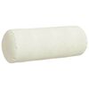 vidaXL Almofadas de Apoio 2 pcs Creme Ø 25 x 70 cm