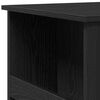 vidaXL Mesa de bar com prateleira 102x50x103,5 cm carvalho preto