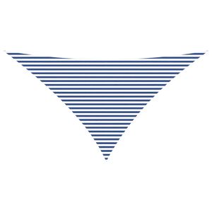 vidaXL Vela de sombra solar Triangular 7 x 5 x 5 m