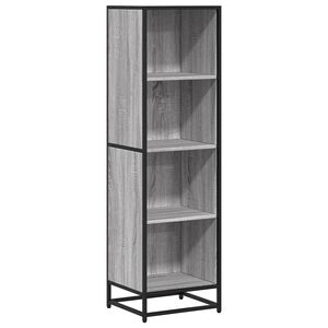 vidaXL Estante 40x35x139 cm derivados de madeira cinzento sonoma
