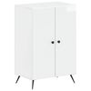 vidaXL Arm&aacute;rio de Sapatos BREDA 59,5 x 39,5 x 90 cm Branco Brilhante