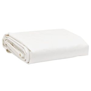 vidaXL Lona 1x2,5 m 650 g/m&sup2; branco