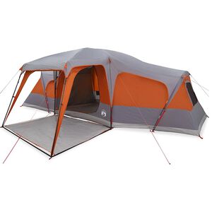 vidaXL Tenda Familiar com Varanda em C&uacute;pula 9 Pessoas Imperme&aacute;vel